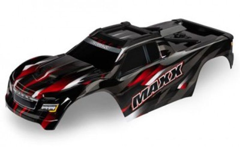 Traxxas Kaross Maxx (Lång Hjulbas) Röd (8918R)