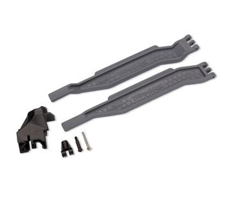 Traxxas Batterihållare Set Skiffergrå Stampede 4x4 (9026-SLGRY)