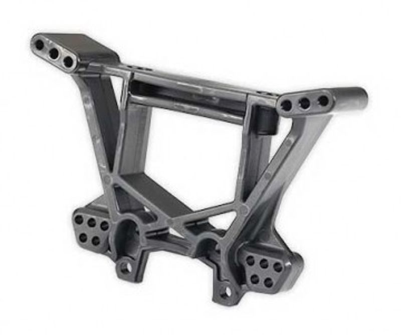 Traxxas Stötdämpartorn Bak HD Grå (för Uppgradering #9080) (9039-GRAY)