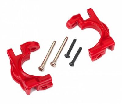 Traxxas Styrspindelhållare (C-Hub) EHD Röd V+H (9032R)