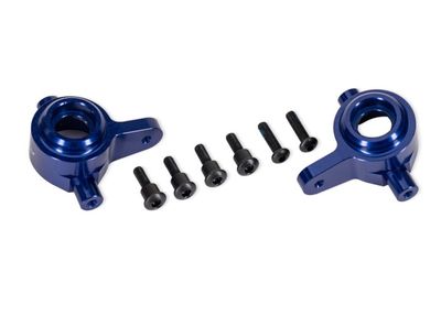 Traxxas Styrspindlar Alu Blå (Par) Raptor R Ultimate, (Uppgradering #9080) (9064-BLUE)