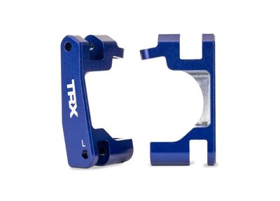 Traxxas Casterblock Alu Blå (Par) Raptor R Ultimate, (Uppgradering #9080) (9063-BLUE)