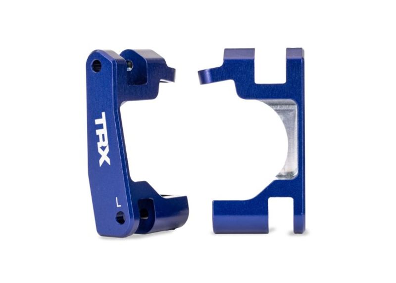 Traxxas Casterblock Alu Blå (Par) Raptor R Ultimate, (Uppgradering #9080) (9063-BLUE)