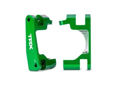 Traxxas Casterblock Alu Grön (Par) Raptor R Ultimate, (Uppgradering #9080) (9063-GRN)