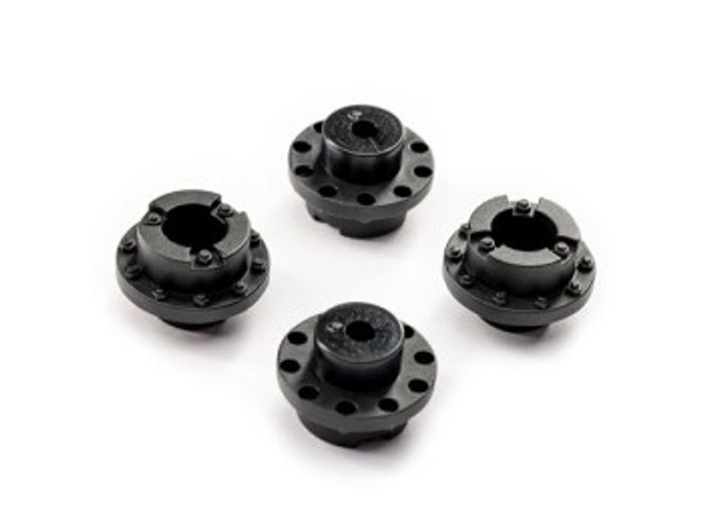 Traxxas Navkapslar Svart (4) (9075)