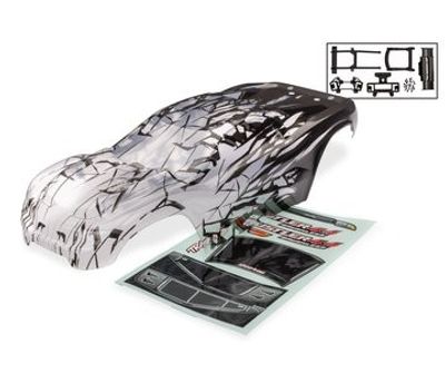 Traxxas Kaross Rustler 4x4 ProGraphix Komplett (9077X)