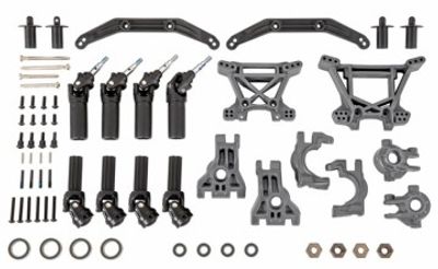 Traxxas Uppgradering Extreme Heavy Duty Grå Hoss, Rustler, Slash, Raptor R - 4x4 (9080-GRAY)