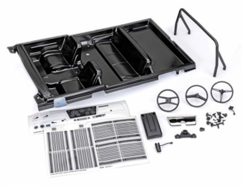 Traxxas Interiör Chevy Blazer '69-72 Svart (9114-BLK)