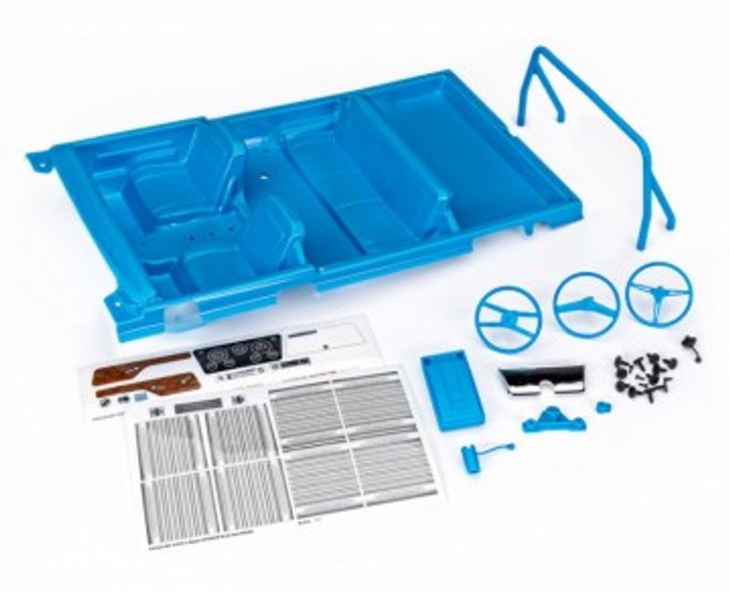 Traxxas Interiör Chevy Blazer '69-72 Blå (9114-BLUE)