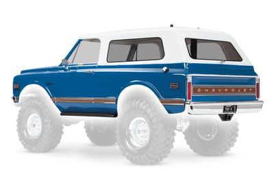 TRX9111X Kaross Chevy Blazer '72 Blå/Vit Komplett