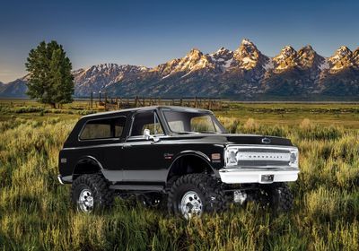 TRX9112X Kaross Chevy Blazer '69 Svart Komplett