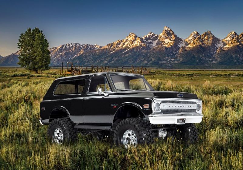TRX9112X Kaross Chevy Blazer '69 Svart Komplett