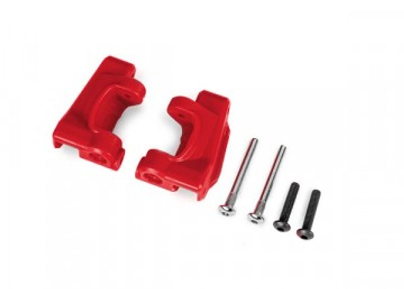Traxxas Casterblock EHD Röd (Par) (för Uppgraderingskit #9182) Bandit (9135-RED)