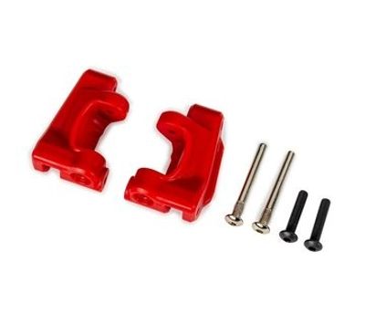 Traxxas Casterblock EHD Röd (Par) 2WD (ej Bandit) (9136-RED)