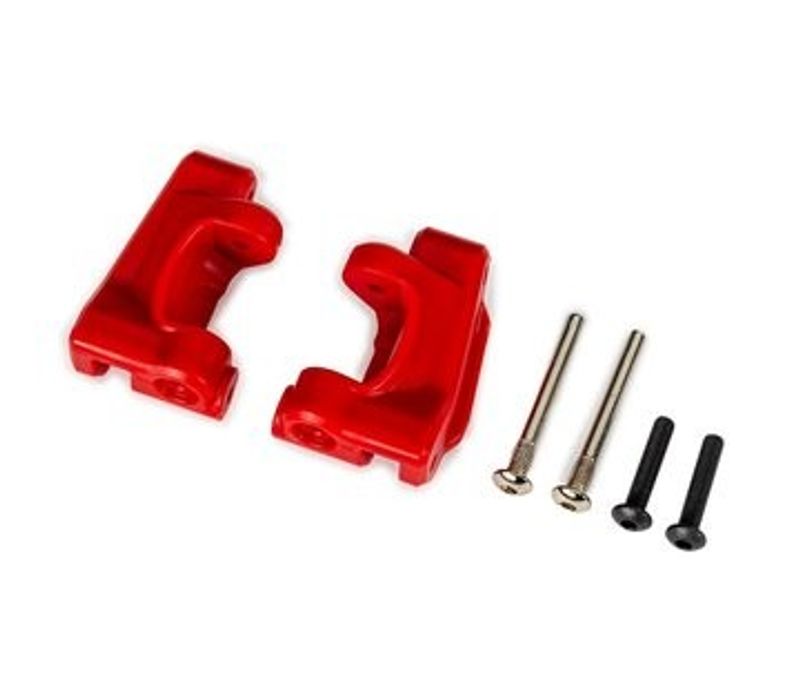Traxxas Casterblock EHD Röd (Par) 2WD (ej Bandit) (9136-RED)