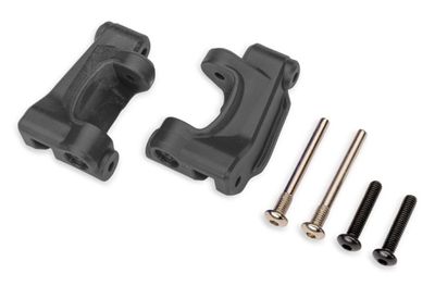 Traxxas Casterblock EHD Mörkgrå (Par) 2WD (ej Bandit) (9136X-DGRY)