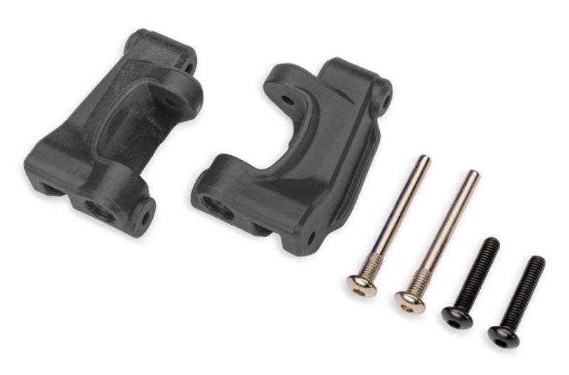 Traxxas Casterblock EHD Mörkgrå (Par) 2WD (ej Bandit) (9136X-DGRY)