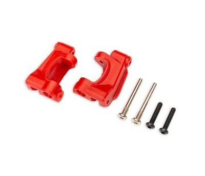 Traxxas Casterblock EHD Röd (Par) 2WD (ej Bandit) (9136X-RED)