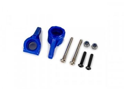 Traxxas Styrspindel EHD Blå (Par) (för Uppgraderingskit #9180/9181/9182) 2WD (9137-BLUE)
