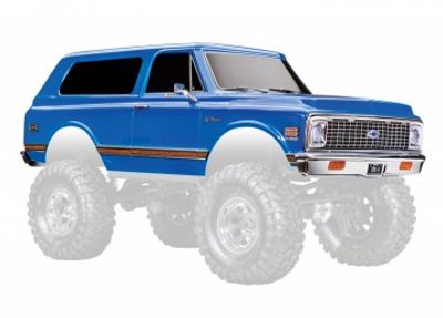 Traxxas Kaross Chevrolet Blazer '72 Blå Clipless Komplett (9130-BLUE)