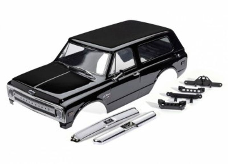 Traxxas Kaross Chevy Blazer '69 Svart Clipless Komplett (9131-BLK)