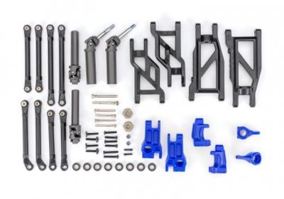 Traxxas Fjädring och Drivlina EHD Blå Uppgradering Set 2WD Stampede, Rustler, Bigfoot (9180-BLUE)