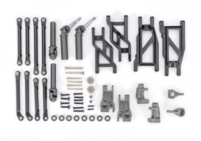 Traxxas Fjädring och Drivlina EHD Grå Uppgradering Set 2WD Stampede, Rustler, Bigfoot (9180-GRAY)