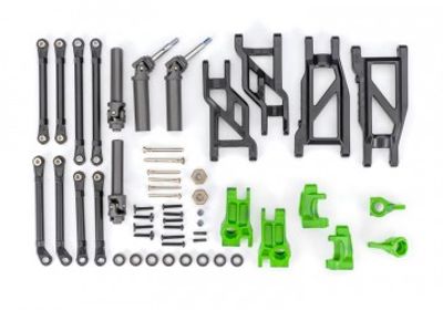 Traxxas Fjädring och Drivlina EHD Grön Uppgradering Set 2WD Stampede, Rustler, Bigfoot (9180-GRN)