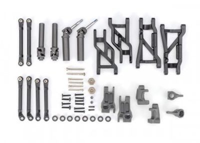 Traxxas Fjädring och Drivlina EHD Grå Uppgradering Set 2WD Raptor, Slash, Slash Mod (9181-GRAY)
