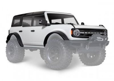 Traxxas Kaross Ford Bronco 2021 Vit Komplett (9211L)
