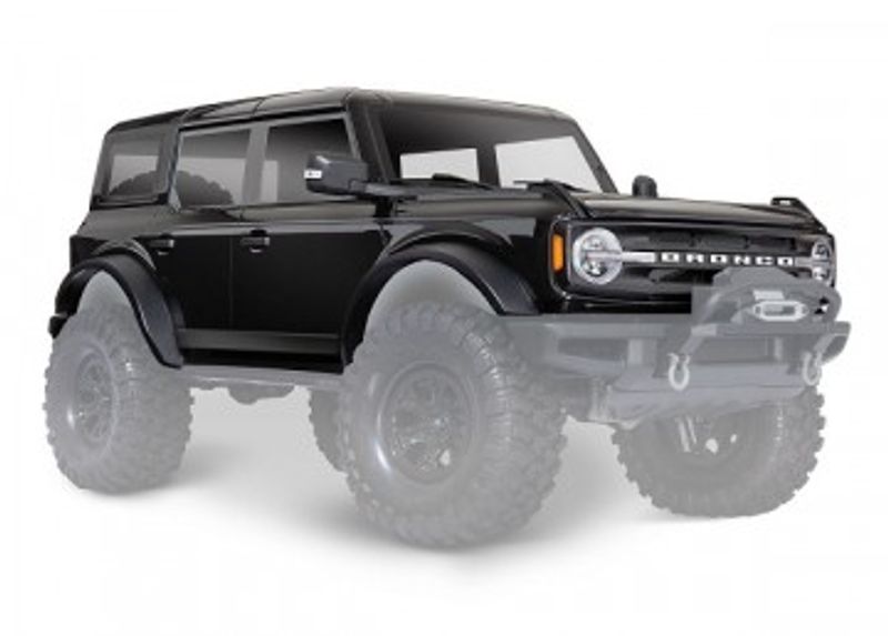Traxxas Kaross Ford Bronco 2021 Svart Komplett (9211T)