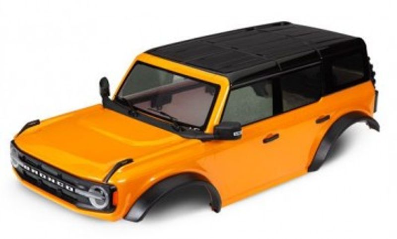 Traxxas Kaross Ford Bronco 2021 Orange Komplett (9211X)