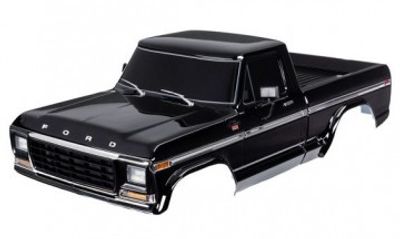 Traxxas Kaross Ford F-150 (1979) Komplett Svart (9230-BLK)