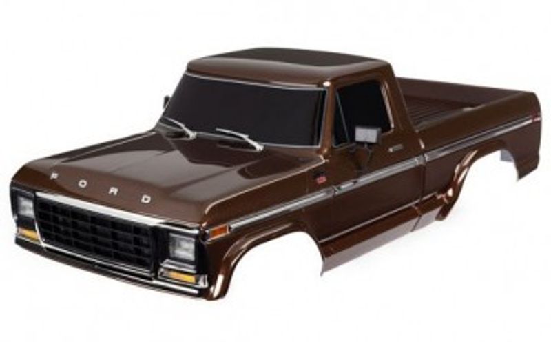 Traxxas Kaross Ford F-150 (1979) Komplett Brun (9230-BRWN)