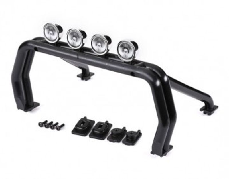 Traxxas Störtbåge Svart med Fästen Chevrolet K10, Ford F-150 (9262R)
