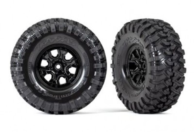 Traxxas Däck & Fälg Canyon Trail/Bronco 2021 Svart 1.9" (2) (9272)
