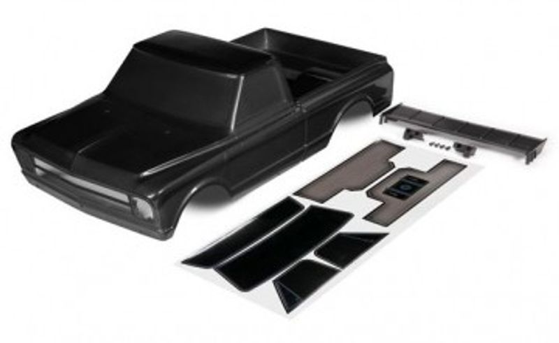 Traxxas Kaross Chevrolet C10 Drag Slash Svart (9411A)