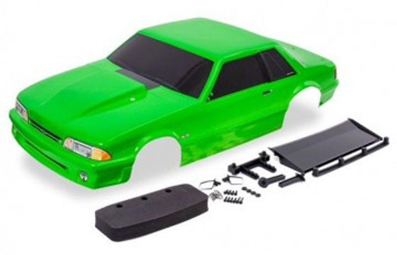 Traxxas Kaross Ford Mustang Drag Slash Grön (9421G)