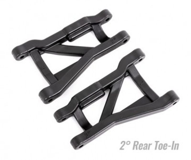 Traxxas Bärarmar Bak HD (2° Toe-In) Svart (2) Drag Slash (9432)