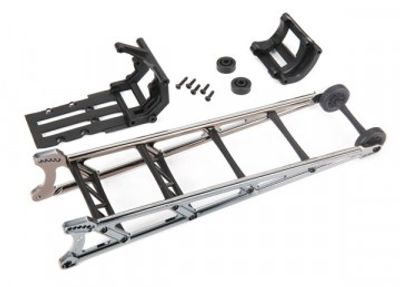 Traxxas Wheelie Bar Svartkrom  Drag Slash (9460X)
