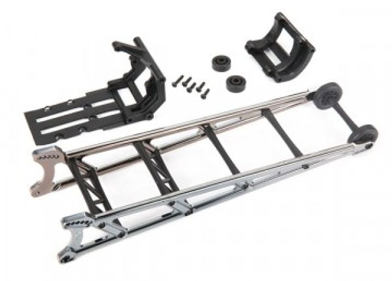 Traxxas Wheelie Bar Svartkrom  Drag Slash (9460X)