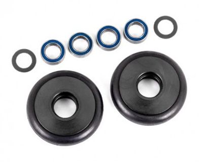 Traxxas Hjul Set Alu Grå Wheelie Bar  Drag Slash (9461T)
