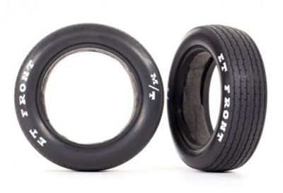 Traxxas Däck Fram med Inlägg (2)  Drag Slash (9470)