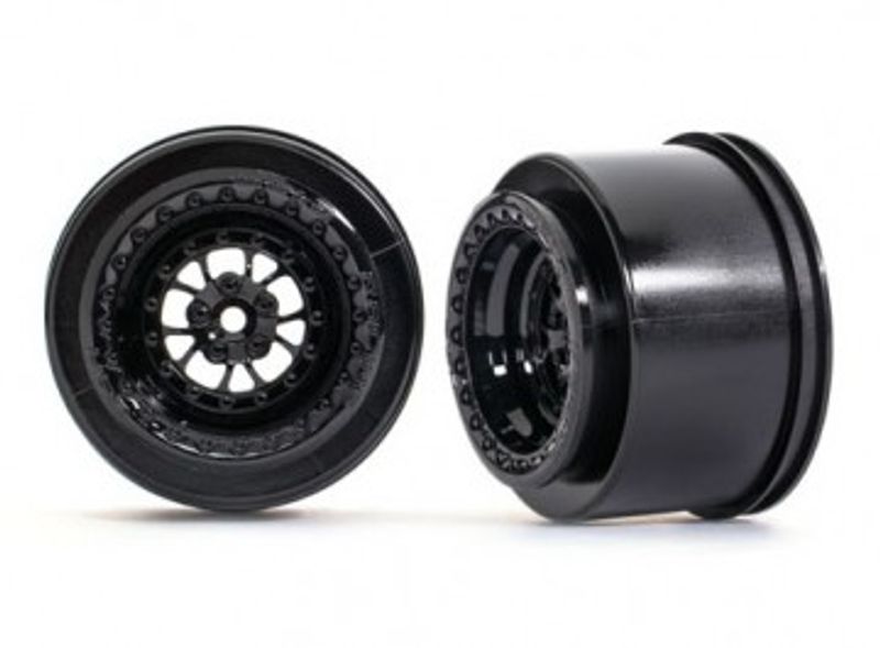 Traxxas Fälg Bak Svart (2)  Drag Slash (9473)