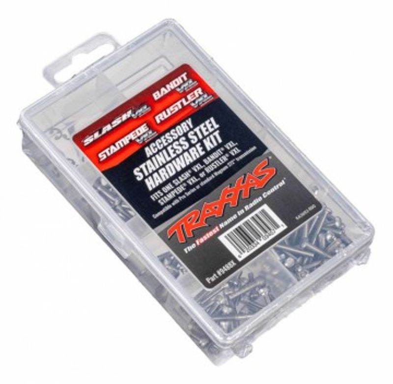 Traxxas Skruvsats Komplett Rostfritt 2WD VXL med 272R (9488X)