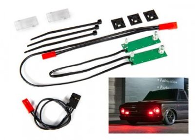 Traxxas LED Ljus Fram Set Röd  Chevrolet C10 (9496R)