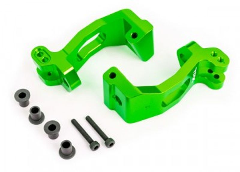 Traxxas Styrspindelhållare (C-Hub) Alu Grön V+H Sledge (9532G)