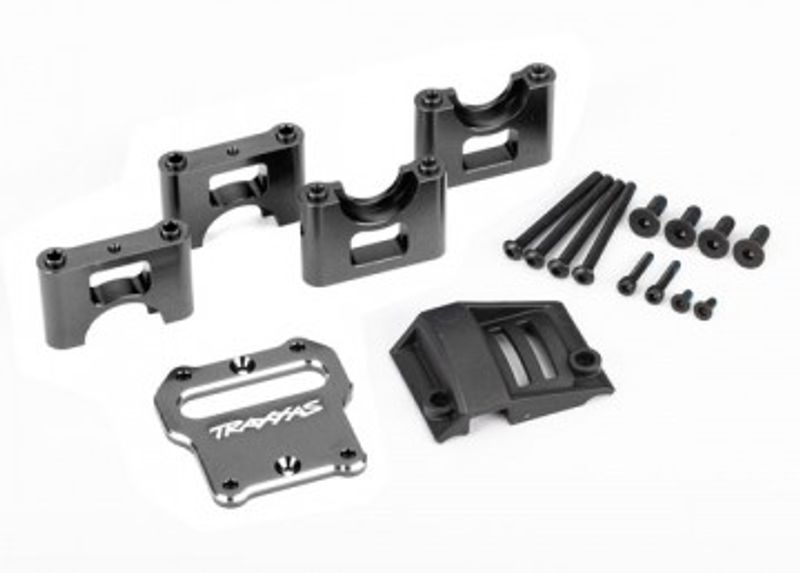 Traxxas Fäste Alu Grå Mittdiff Sledge (9584A)