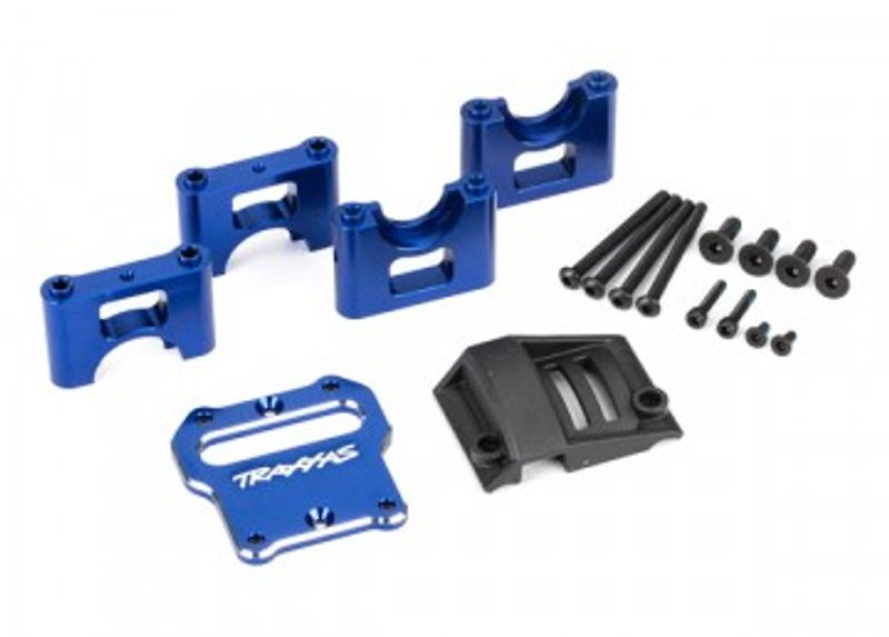Traxxas Fäste Alu Blå Mittdiff Sledge (9584X)