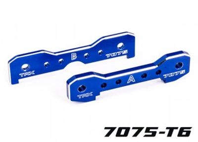 Traxxas Bärarmshållare Fram Alu HD Blå Sledge (9629)
